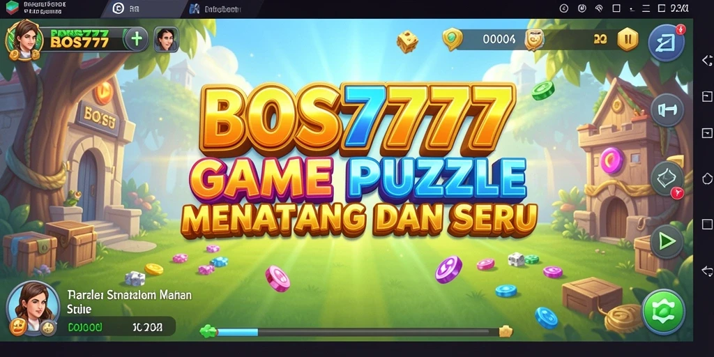 Screenshot gameplay <strong>BOS777</strong> menampilkan tantangan puzzle yang menarik.