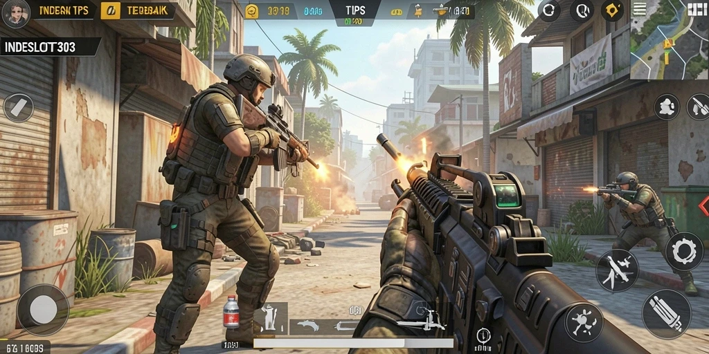 Tampilan gameplay menarik dari INDESLOT303 dengan aksi seru.