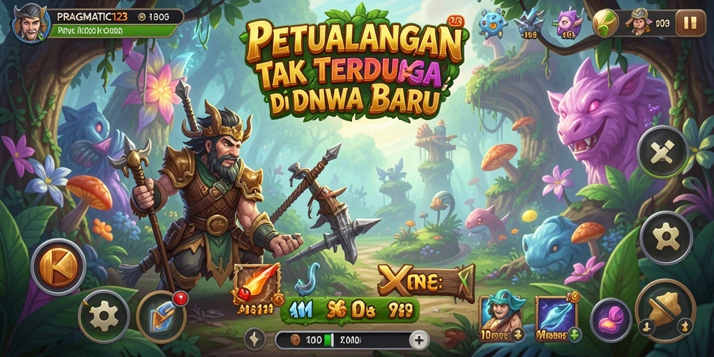 Tampilan gameplay seru dalam petualangan PRAGMATIC123 yang menarik.