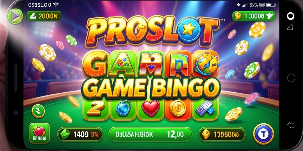 Screenshot gameplay PROSLOT yang menampilkan keseruan permainan Bingo.